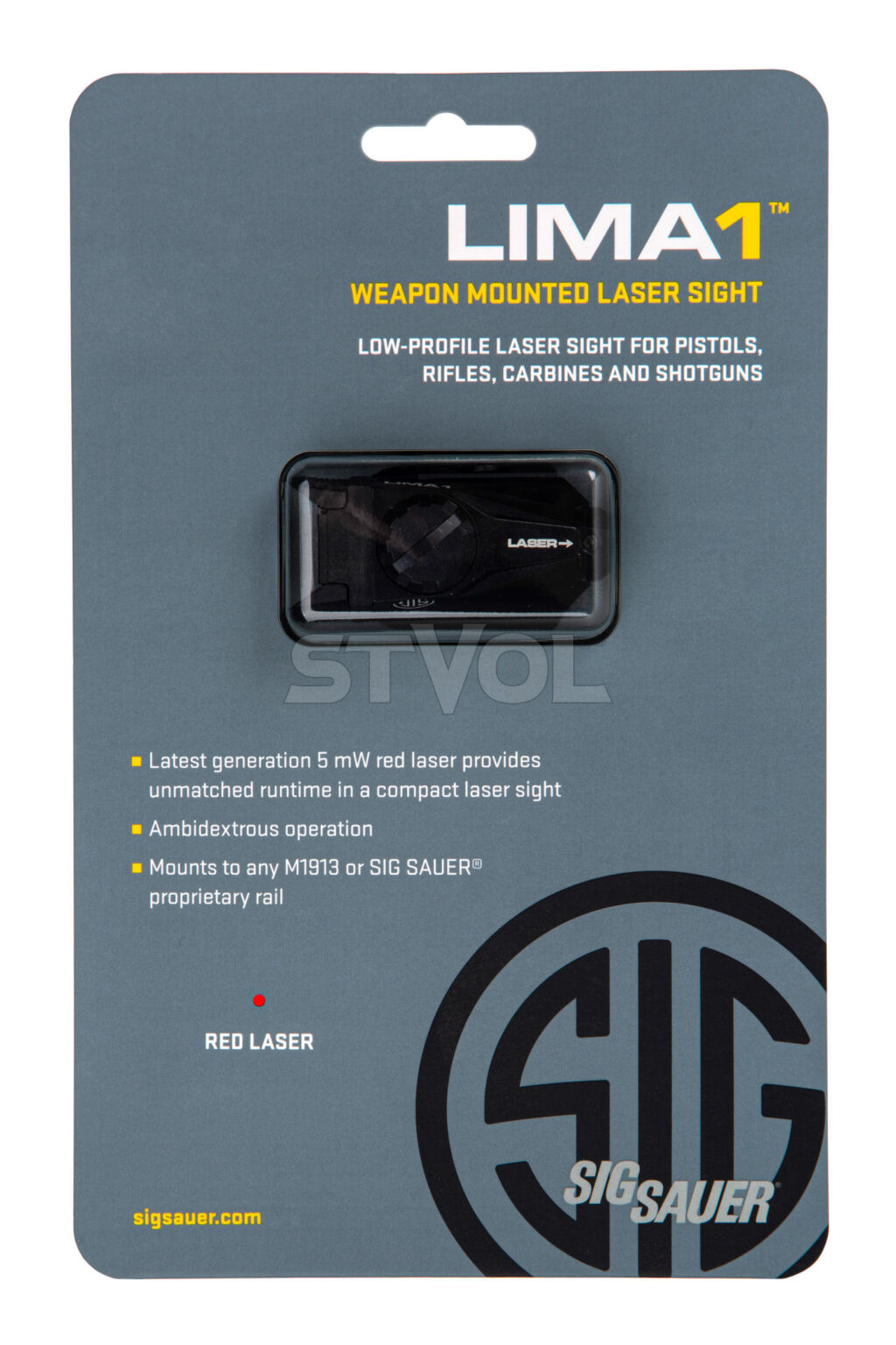 Лазерный целеуказатель Sig Optics Lima1 красный лазер Фото 6