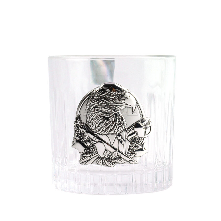 Набір кришталевих склянок Boss Crystal "Келихи Генеральські" фото