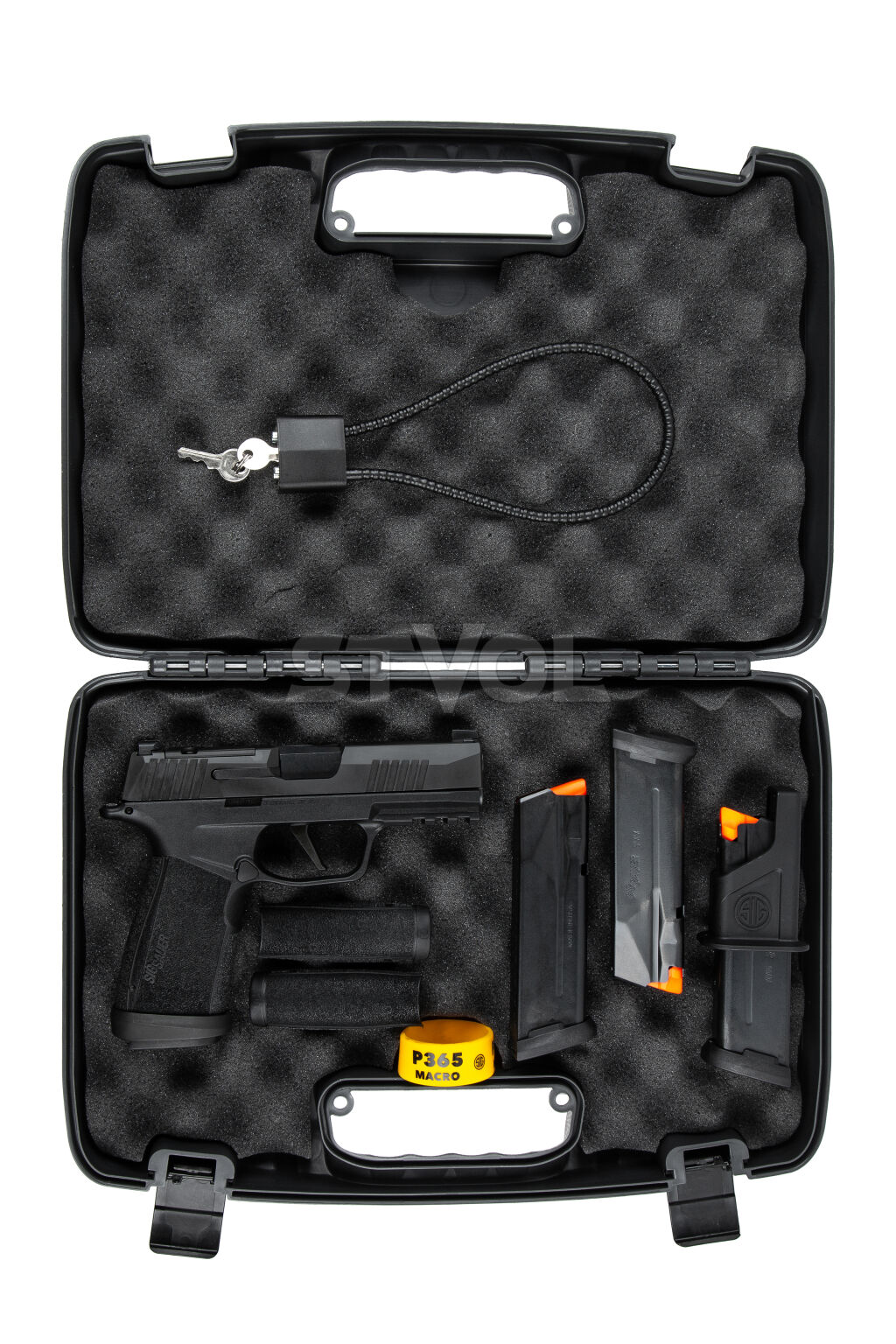 Пістолет спортивний Sig Sauer P365-XMACRO TACOPS 9MM, 3.7IN, BLK, (4) 17RD STEEL MAG, OR, MAGWELL фото 10