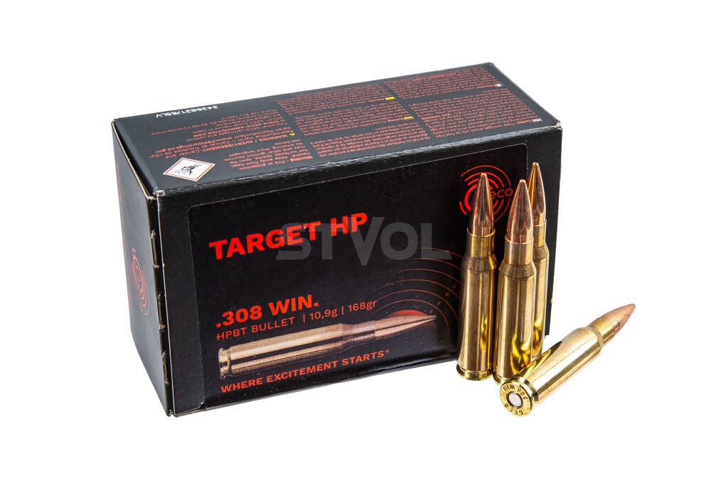 Патрон нарезной Geco .308 Win. Target HP 10.9g / 168gr 20 шт./уп.