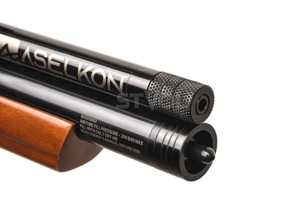 Пневматина PCP гвинтiвка  Aselkon MX7-S Wood  кал. 4.5 дерево фото 5
