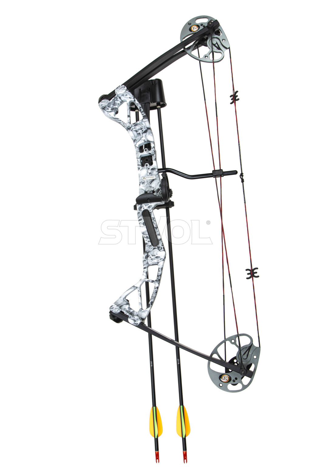 Лук блочный Ek Archery Rex 15-55 LBS Skull Camo УЦ Фото 2