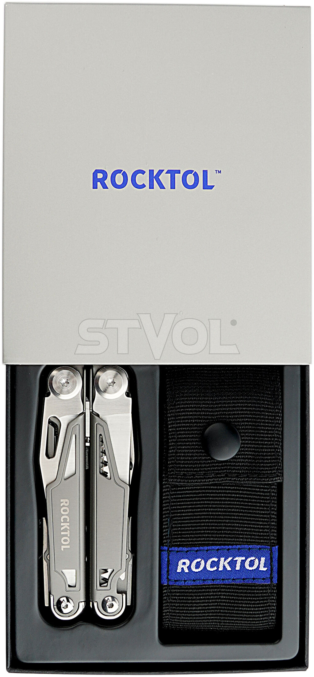 Мультитул Rocktol SK02VG 19-в-1 з титановим покриттям та нейлоновим чохлом в подарунковій коробці фото 7