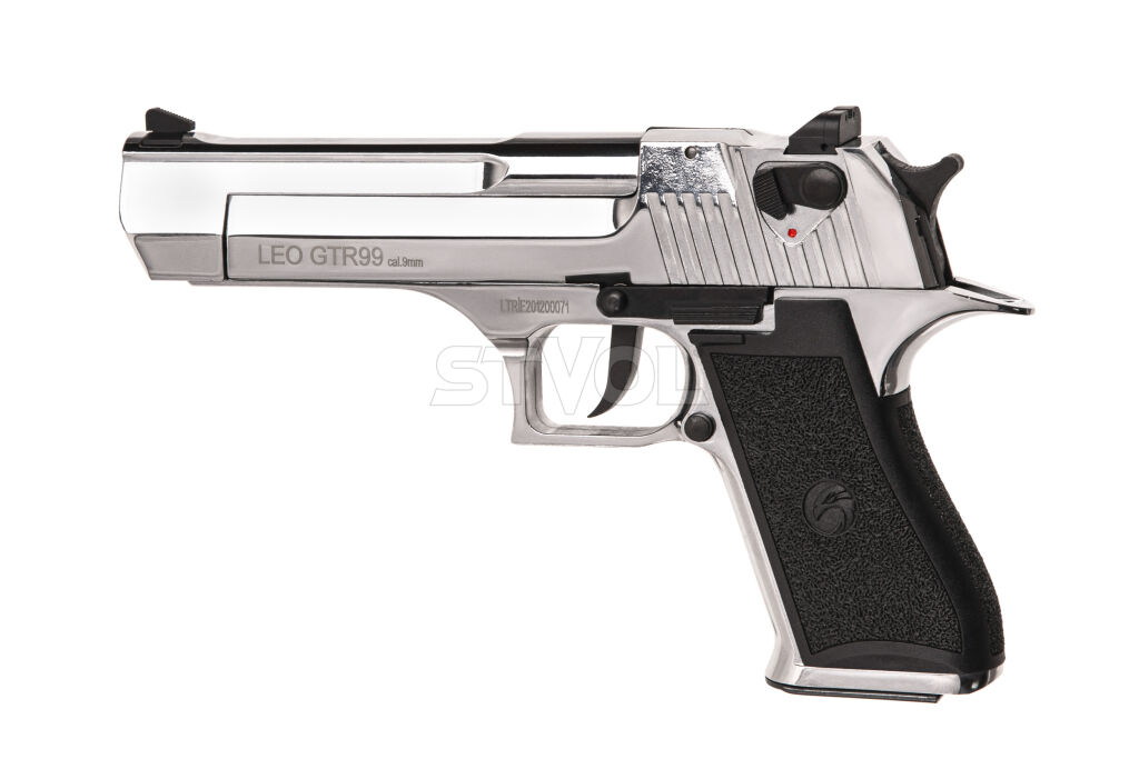 Пістолет сигнальний Carrera Arms "Leo" GTR99 Shiny Chrome фото