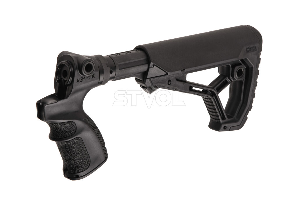 Приклад з пістолетним руків'ям FAB для Mossberg 500/590, Maverick 88, чорний фото 2