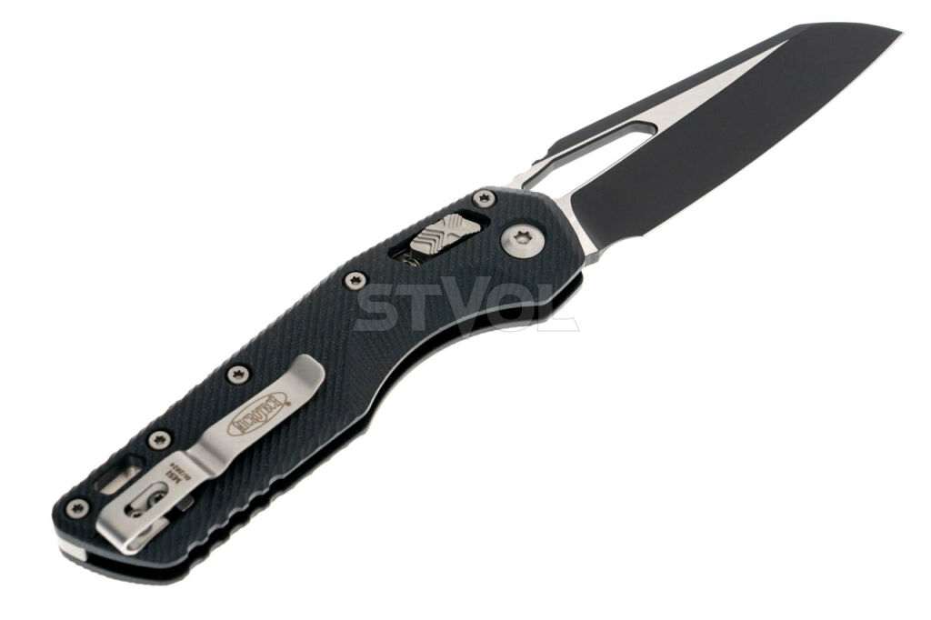 Ніж Microtech MSI SE, fluted black, G10, чорний фото 2