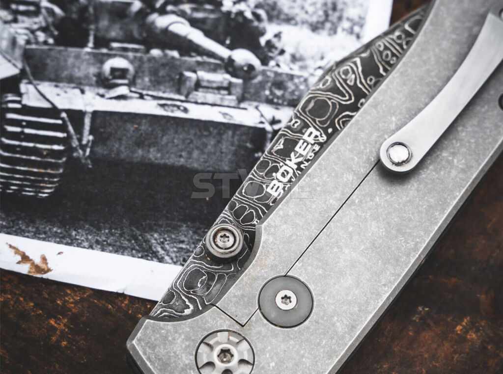 Нож Boker "Tiger-Damast" Фото 9