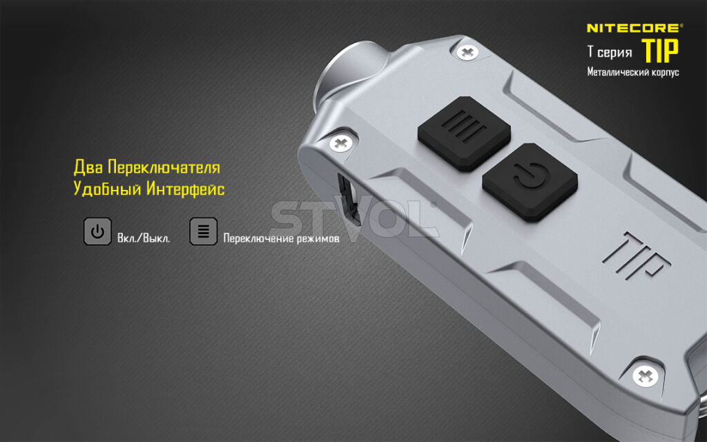 Ліхтар Nitecore TIP червоний фото 10