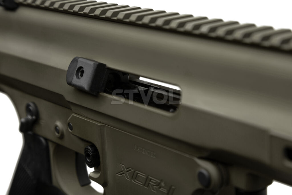 Карабин нарезной Robinson XCR-L 223REM 18,6" Gas Piston 1:7 Heavy M-Lok Green Фото 7