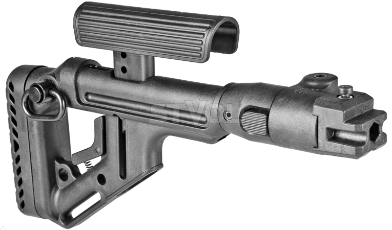 Приклад складной FAB UAS  для AK 47, полимер, черный