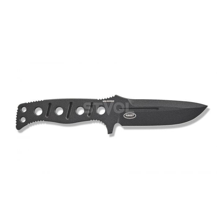 Ніж Benchmade"Sibert Adamas", фікс, паракорд, чорний фото 4
