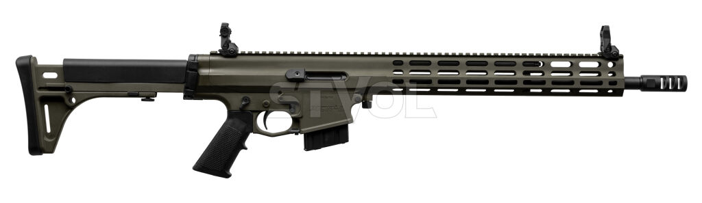 Карабін нарізний Robinson XCR-L 223REM 16" Gas Piston 1:7 Heavy M-Lok Green фото