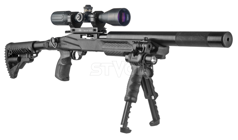 Набір конверсійний FAB M4 для Ruger 10/22, приклад М4 телескоп. фото 3