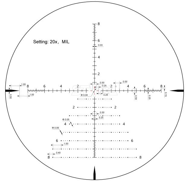 Прицел оптический Vector Optics Taurus 3-24x56 (34 мм) illum. SFP ED Фото 2