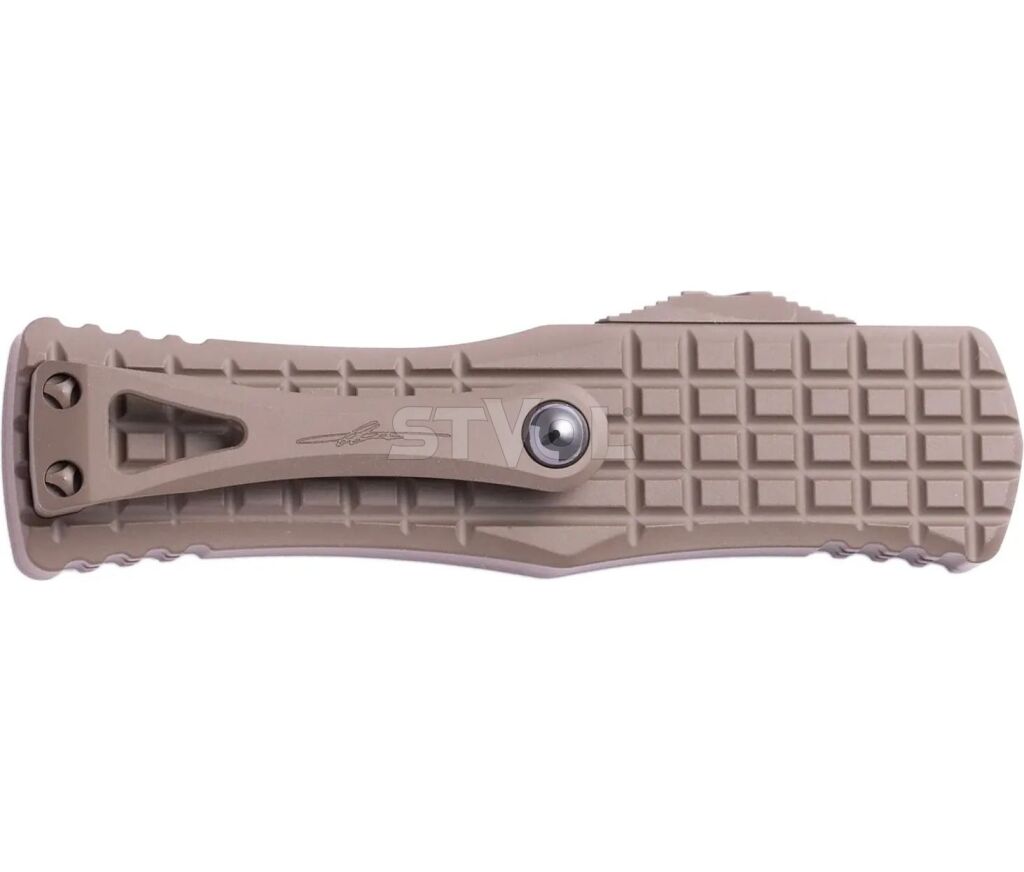 Нож Microtech Hera D/E OTF signature, frag, cerakote, chocolate brown Фото 2