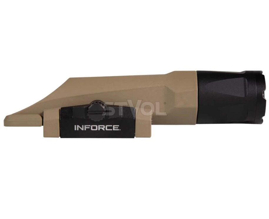 Підствольний ліхтарик INFORCE WMLX, FDE Body, Primary LED: White; Secondary LED: IR Gen3 фото 2