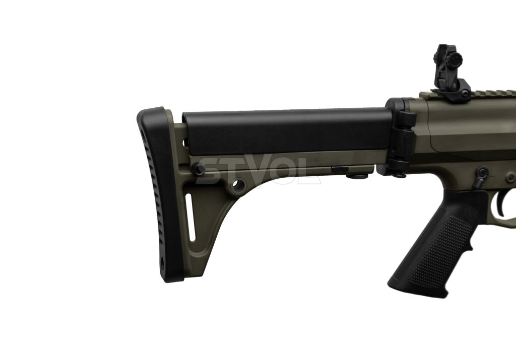 Карабін нарізний Robinson XCR-L 223REM 16" Gas Piston 1:7 Heavy M-Lok Green фото 5
