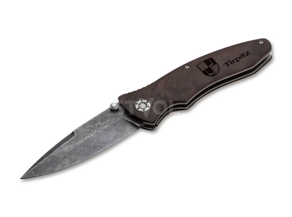 Ніж Boker "Tirpitz Damas Wood" фото