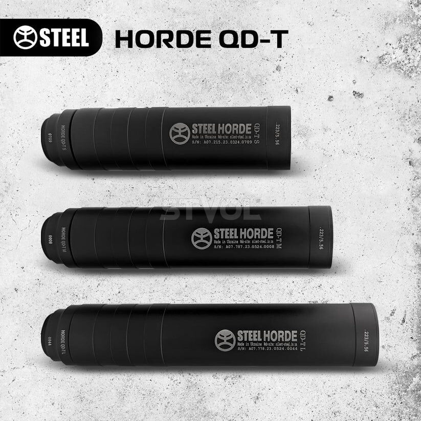 Глушник STEEL HORDE QD-T SMALL 223 1/2*28 фото