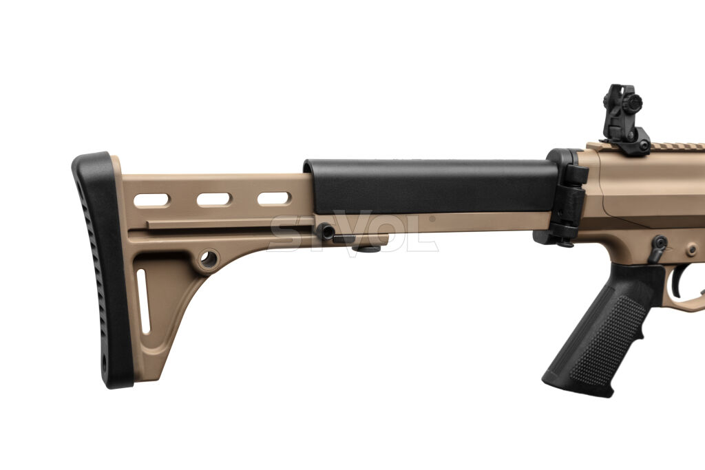 Карабін нарізний Robinson XCR-L 223REM 18,6" Gas Piston 1:7 Heavy M-Lok FDE фото 7