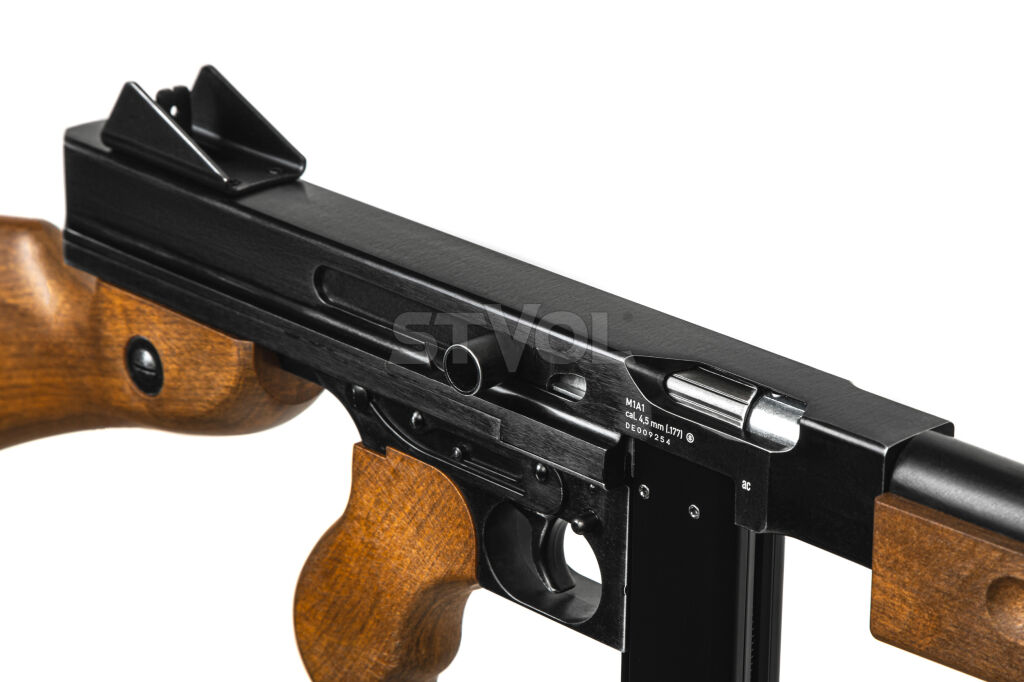 Пневматичний пістолет - кулемет Umarex Legends M1A1 Blowback Full Auto  кал.4,5мм фото 5