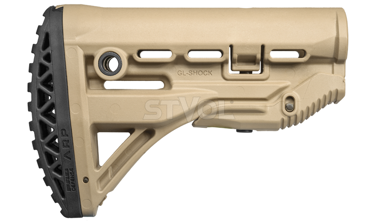 Потиличник FAB для прикладів GL-SHOCK, GL-MAG, GK-MAG, чорний фото 3