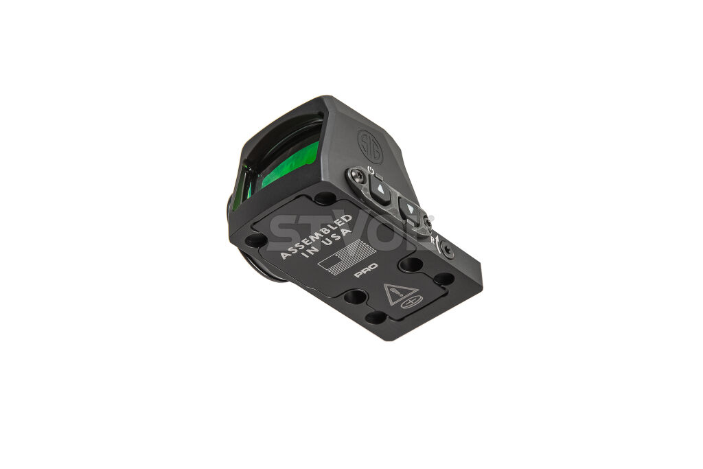 Приціл коліматорний Sig Optics ROMEO-X PRO FOOTPRINT, OPEN, 2 MOA DOT&32 MOA CIRCLE, BLACK фото 6
