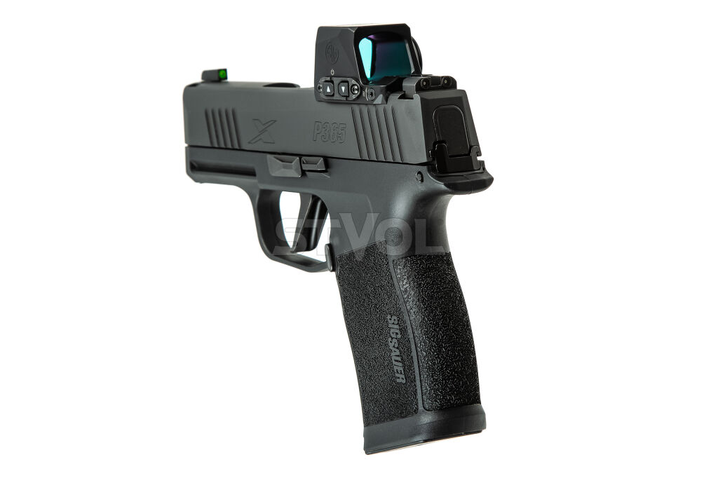 Пістолет спортивний Sig Sauer P365X 9мм, приціл ROMEO X COMPACT, (2) 12RD STEEL MAG фото 6