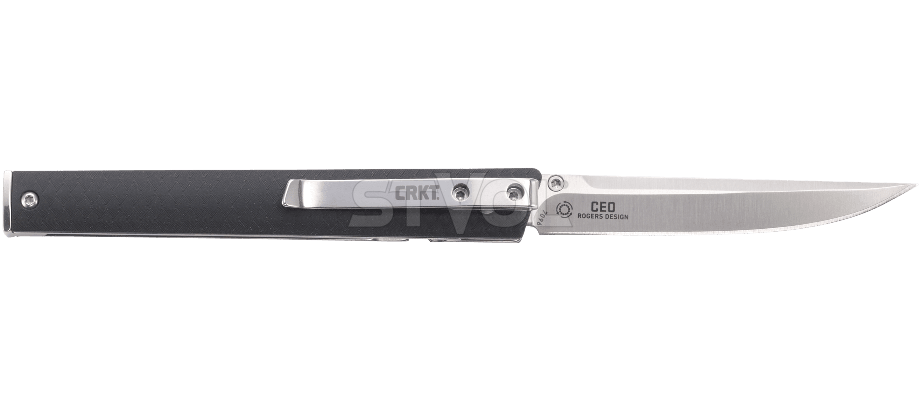 Нож CRKT "CEO", шпенёк, чёрный Фото 3
