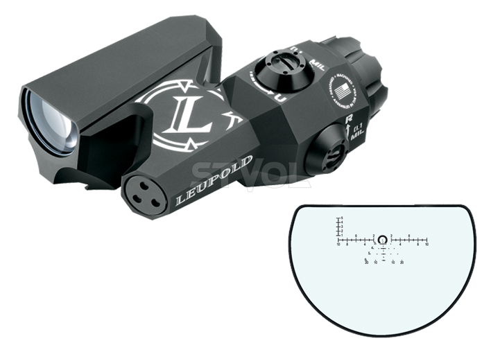 Комплект прицел коллиматорный Leupold D-EVO 6x20mm + Leupold LCO Red Dot Фото 3