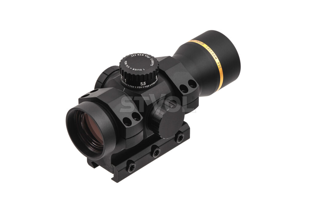 Приціл коліматорний LEUPOLD Freedom RDS 1x34 (34mm) Red Dot 223 BDC 1.0 MOA Dot з кріпленням фото 2