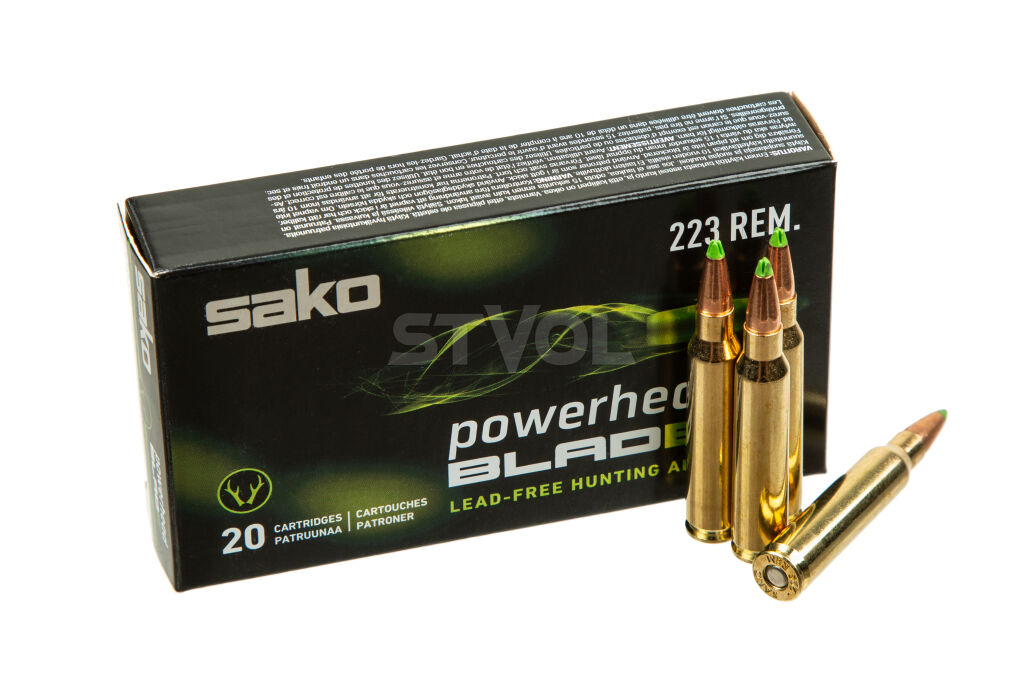 Набої нарізні Sako Powehead Blade 223 Rem SP  55Gr (3,56 г) фото