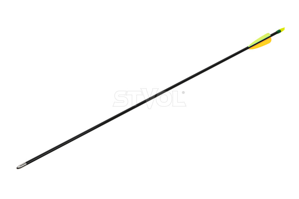 Стрела фиберглассовая для лука Ek Archery 30'' чёрная