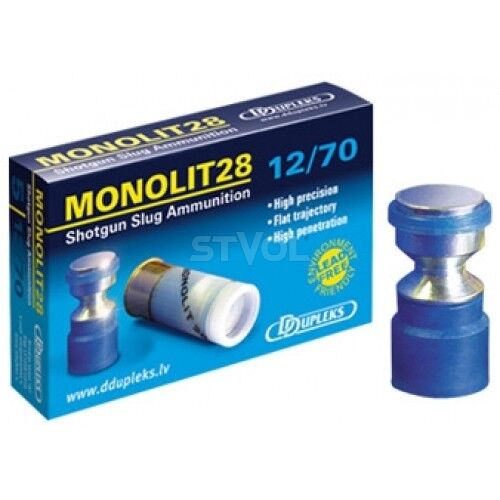 Патрон гладкоствольный DDupleks Monolit28 12/70