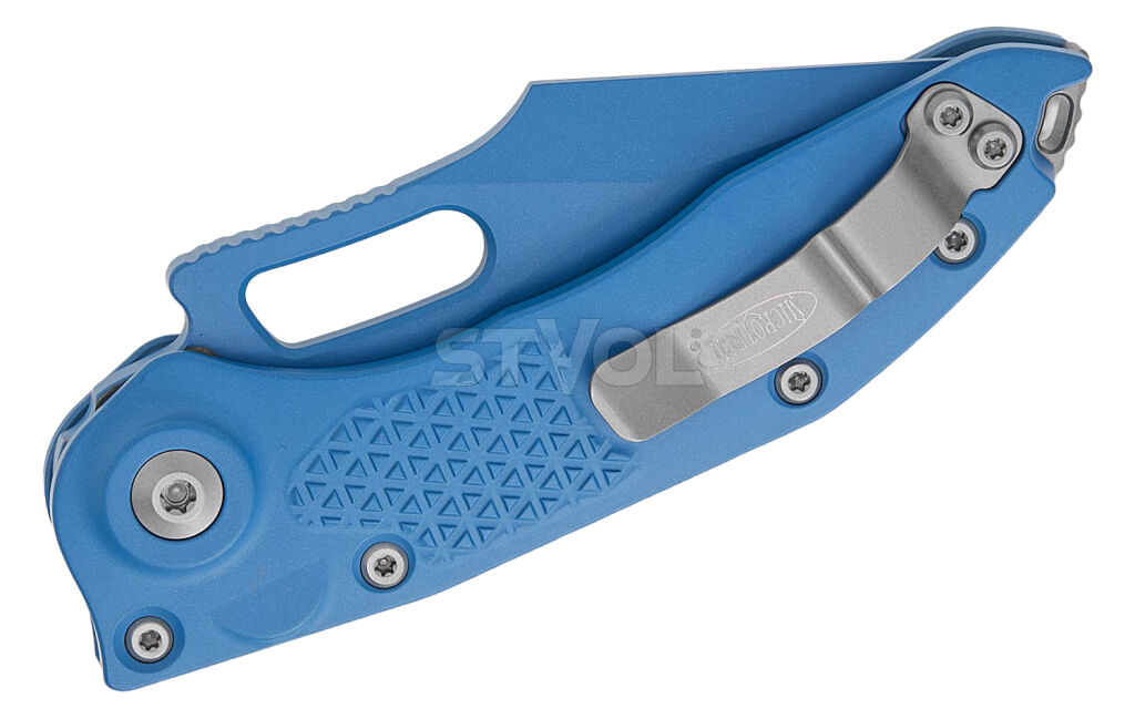 Ніж Microtech Stitch S/E Standard Cerakote blue bead blast hardware фото 4