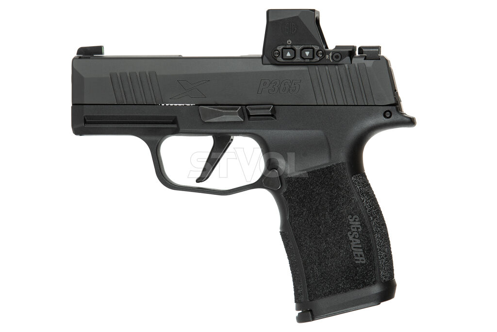 Пістолет спортивний Sig Sauer P365X 9мм, приціл ROMEO X COMPACT, (2) 12RD STEEL MAG фото