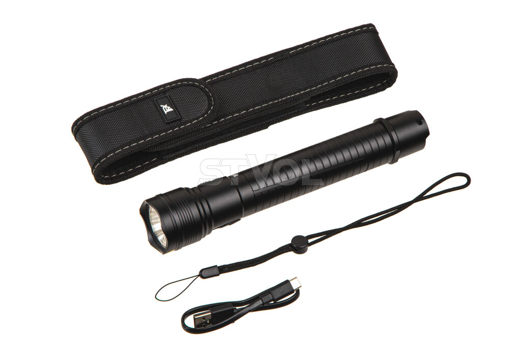 Тактический фонарь TFX Arcturus 5000, заряжаемый, 5000/1400/120 Фото 4