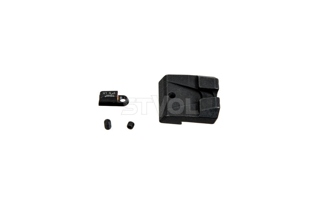 Мушка + цілик Trijicon HD Set Orange для пістолетів CZ P-10/P-10 C фото 3
