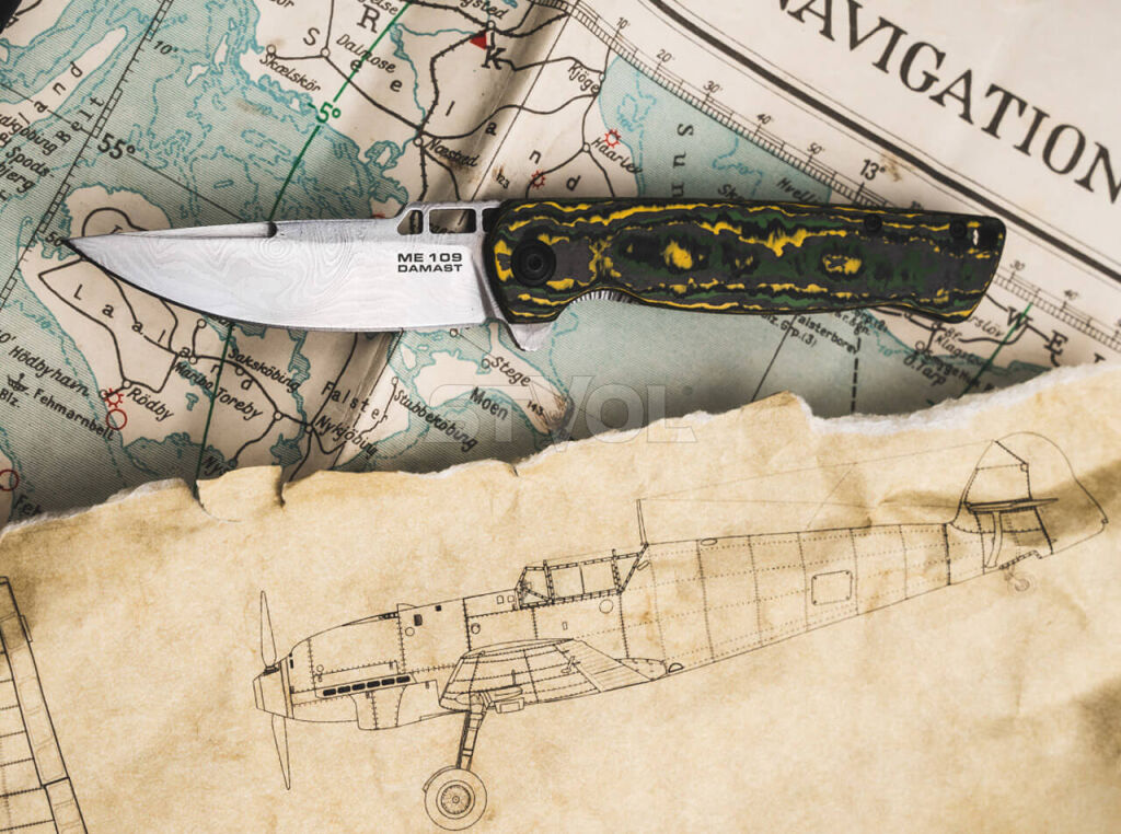 Нiж Boker Plus "ME 109 Damast" фото 3