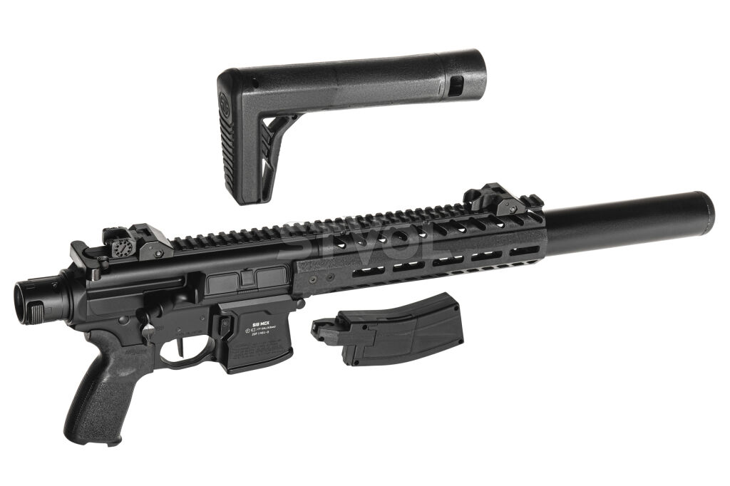 Гвинтівка пневматична Sig Sauer MCX GEN II кал.177 чорна фото 5
