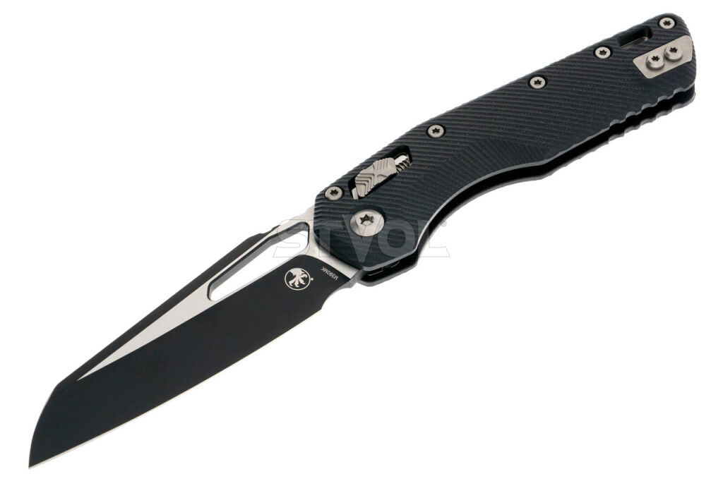 Ніж Microtech MSI SE, fluted black, G10, чорний фото