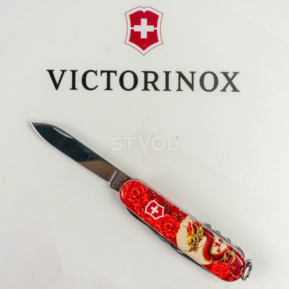 Ніж Victorinox Swiss Army Climber Zodiac Китайський червоний дракон фото 5