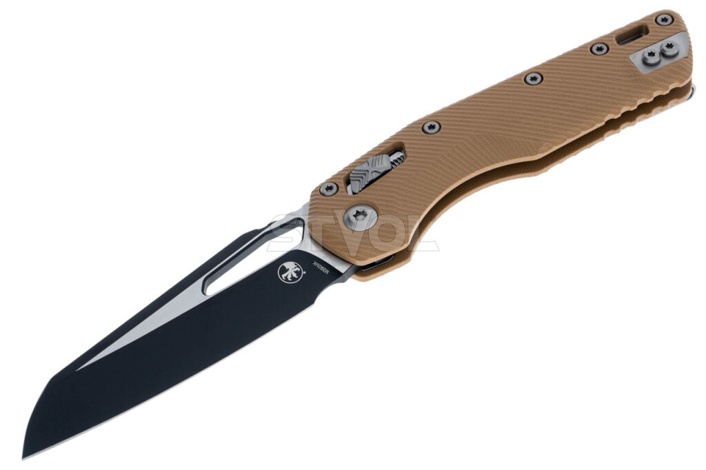 Ніж Microtech MSI SE, fluted black, G10, tan фото