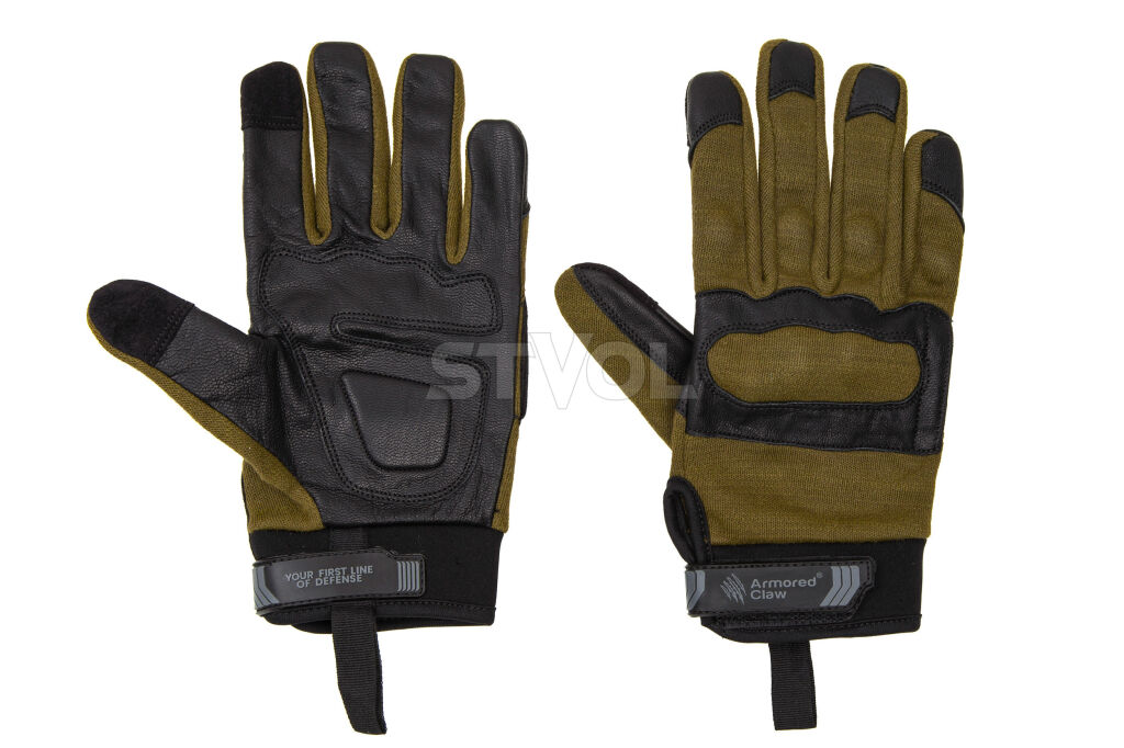Перчатки тактические Armored Claw Smart Flex Olive Фото 3