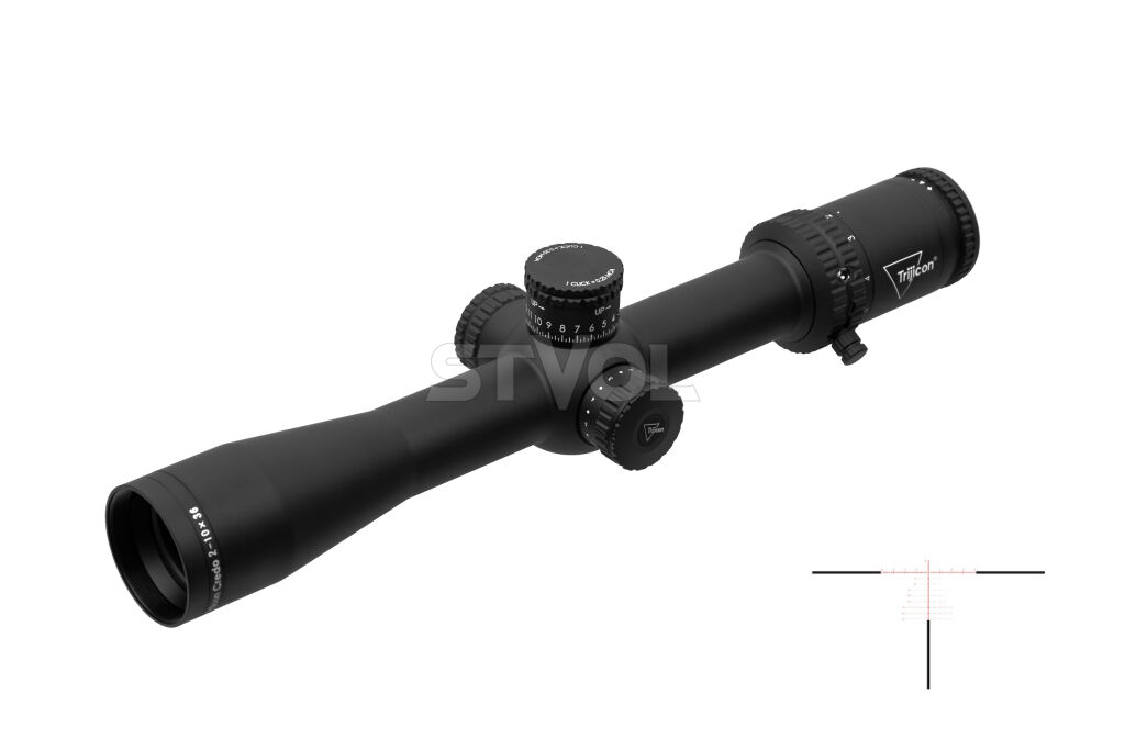 Приціл оптичний TRIJICON Credo 2-10x36 (30 мм) illum. MOA Tree Crosshair FFP Red фото