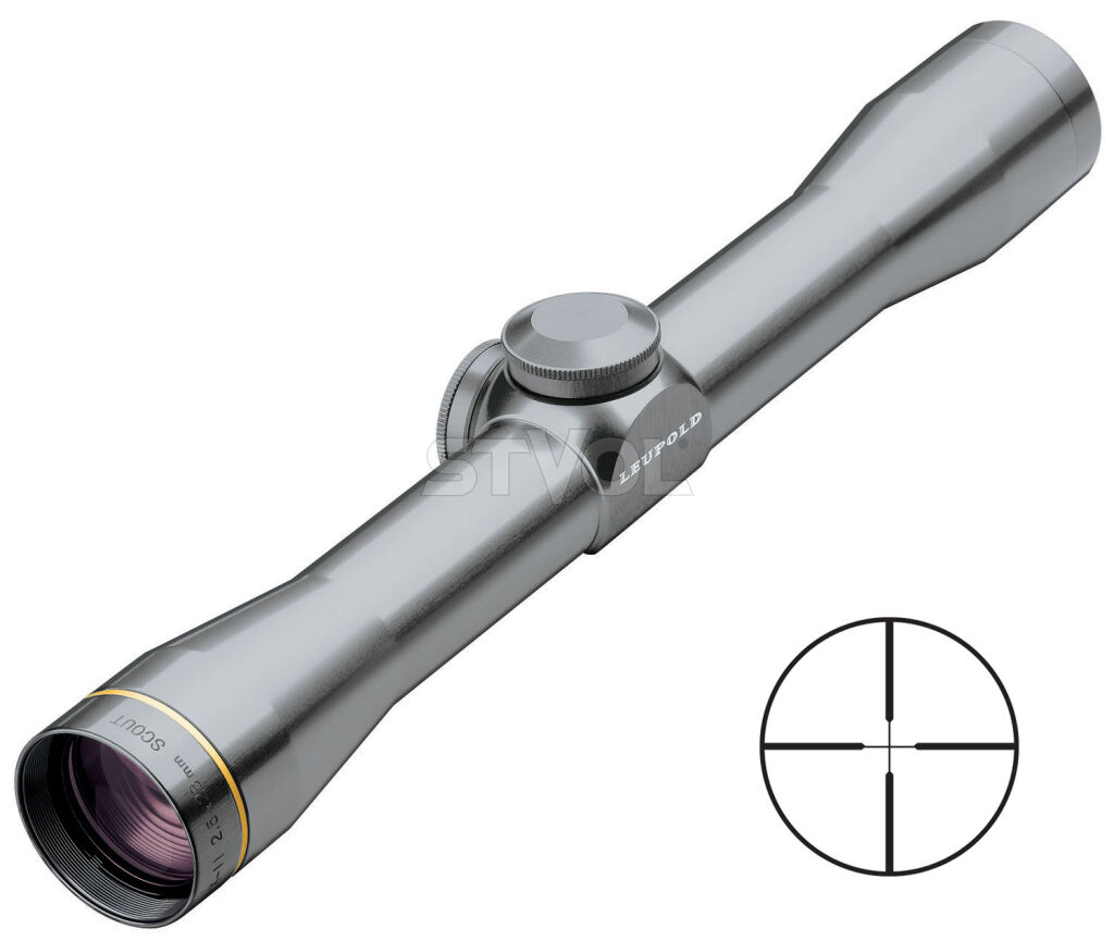 Прицел Leupold FX-II 2.5x28mm Gun Metal Gray Duplex