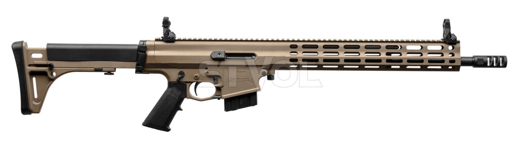 Карабін нарізний Robinson XCR-L 223REM Gas Piston 16'' 1:7 Heavy M-Lok FDE фото