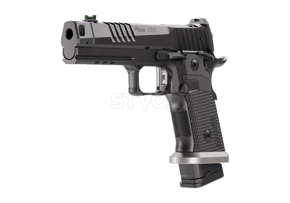 Пистолет спортивный Sig Sauer P211-GTO 9MM, 4.4IN, BLK, ALLOY, COMP, (2) 21RD (1) 23 RD MAG, MAGWELL Фото 2