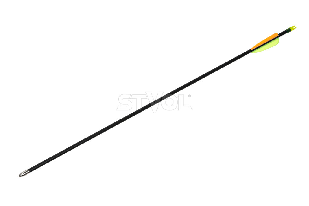 Стрела фиберглассовая для лука Ek Archery 26'' чёрная