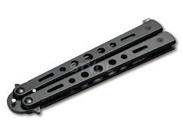Ніж Boker Magnum "Balisong all black" фото 2